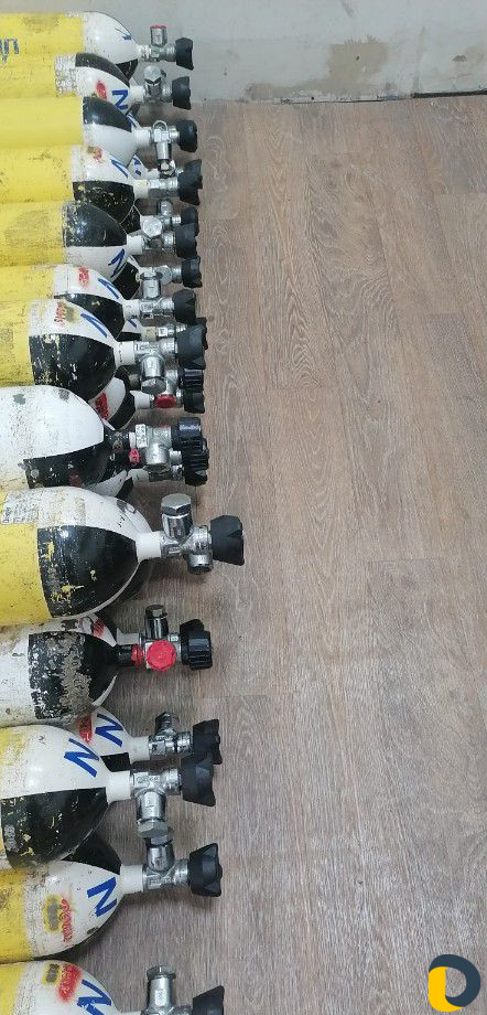 3аправка баллонов Воздухом для дайвинга и асв,псп
