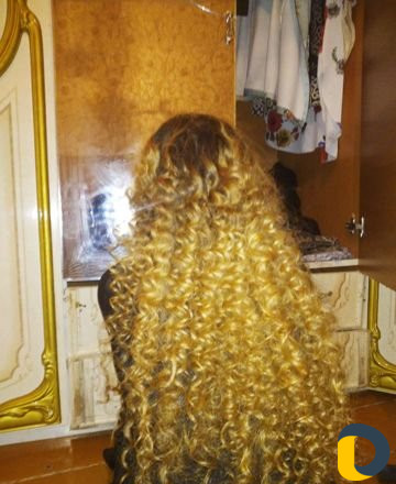 Афро кудри на дому
