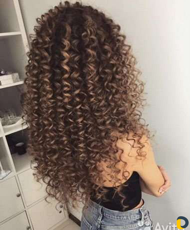 Афрокудри. Полировка волос