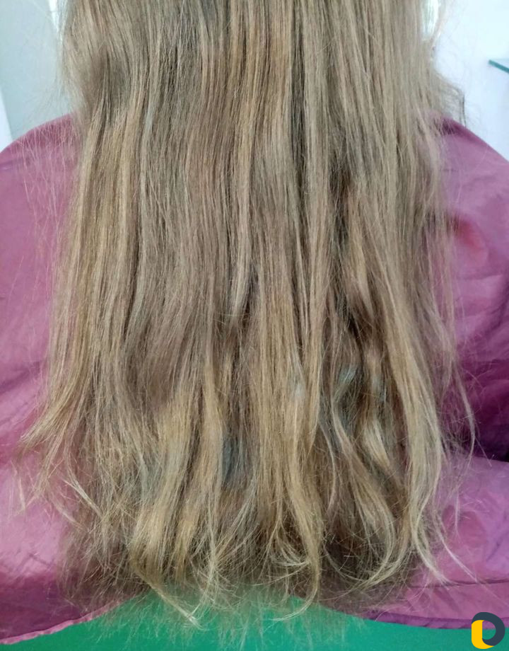 Афрокудри. Полировка волос