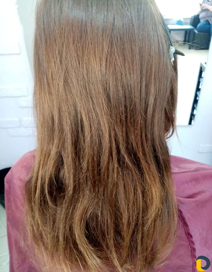 Афрокудри. Полировка волос