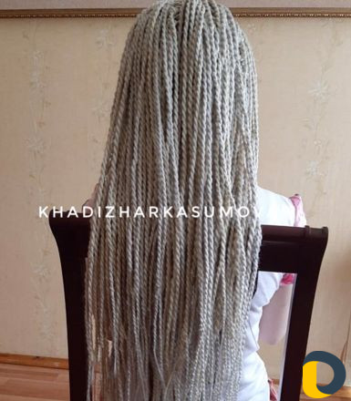 Афролоконы,афрокосички,брейды вместе с материалом