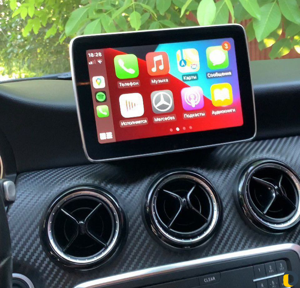 Активация CarPlay Mercedes