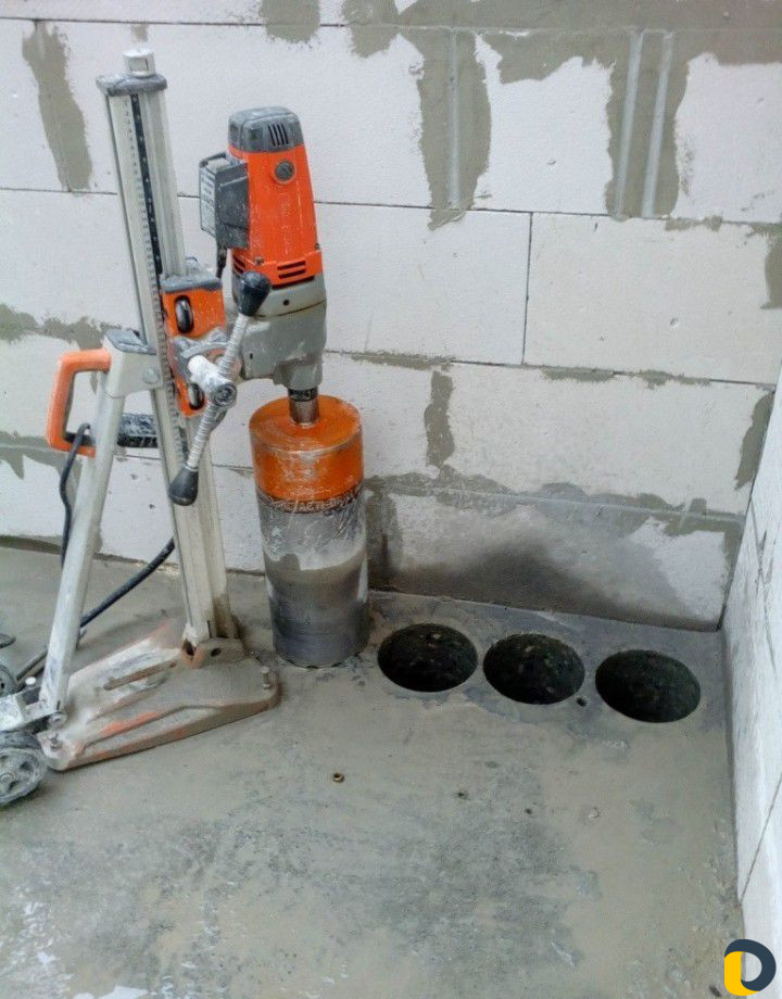 Алмазная бурение.Алмазное резка бетона