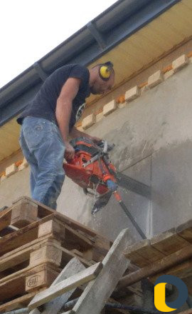 Алмазная бурение и резка стен