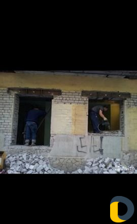 Алмазная бурение и резка стен