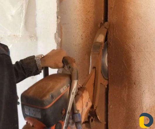 Алмазная резка Бетона приёмов стен