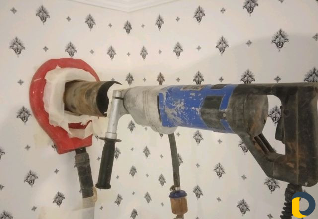Алмазная резка стен и сверление стен без грязи и п