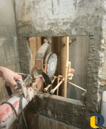 Алмазная резка стен и сверление стен без грязи и п