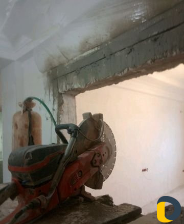 Алмазная резка стен и сверление стен без грязи и п