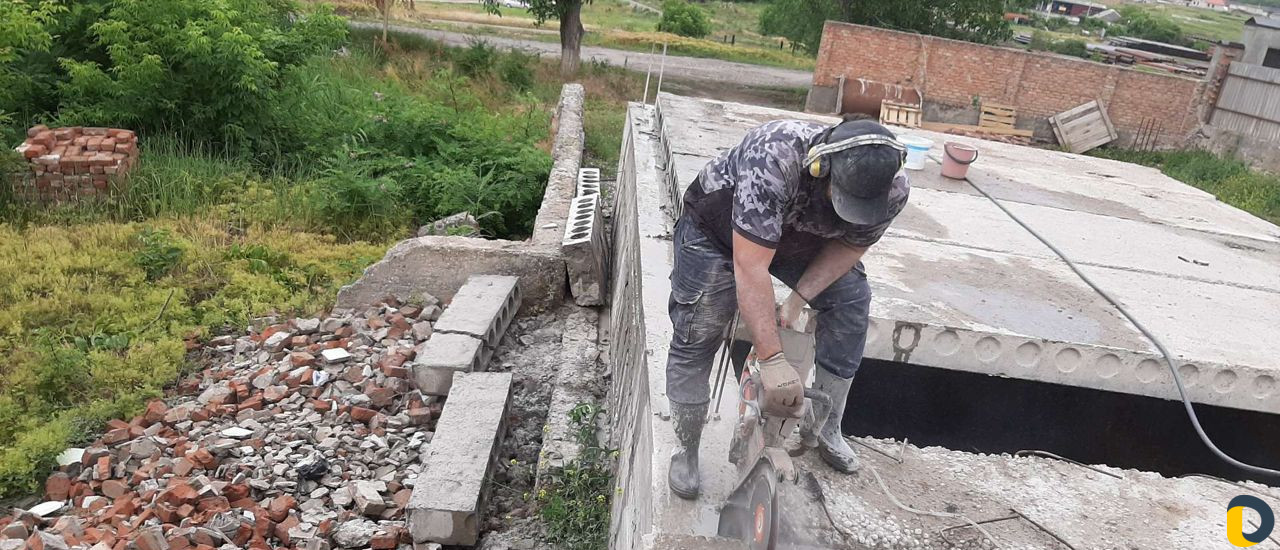 Алмазная резка стяжки Алмазное резка стяжка
