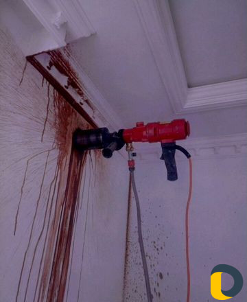 Алмазное бурение бетона