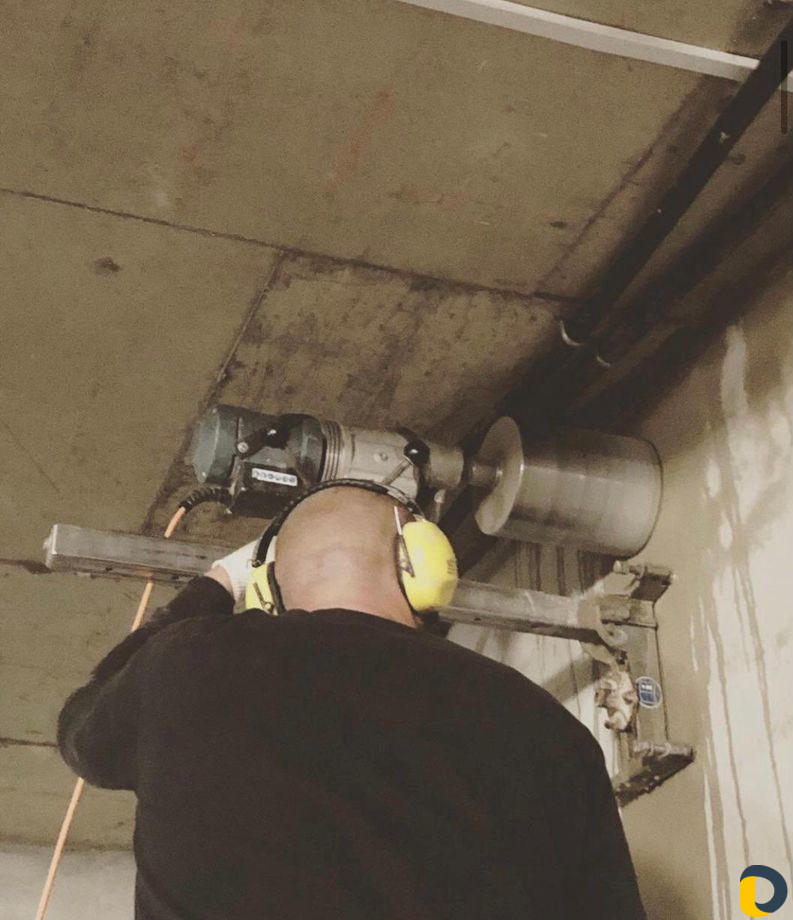 Алмазное бурение бетона