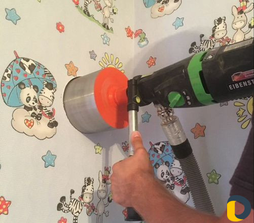 Алмазное бурение без пыли и грязи отбойник