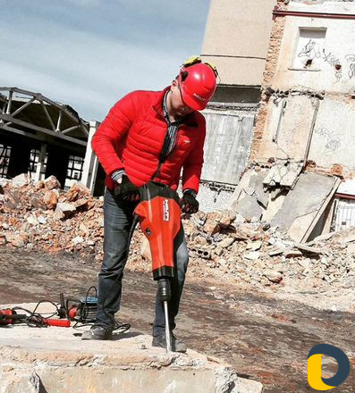 Алмазное бурение без пыли и грязи отбойник