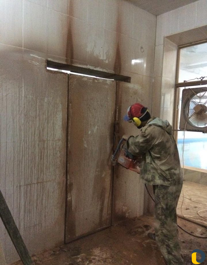 Алмазное бурение отверстий Алмазная резка проёмов