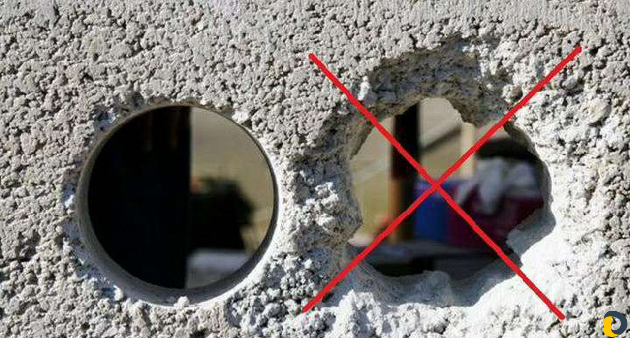 Алмазное бурение отверстий