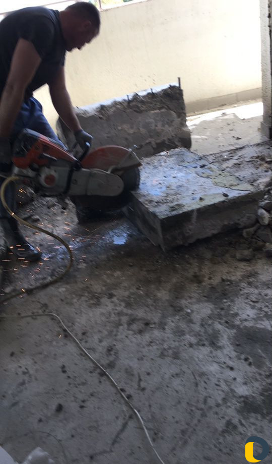 Алмазное бурение, сверление бетона