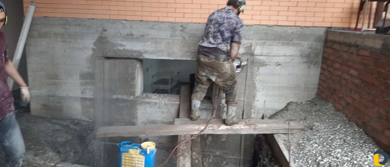 Алмазное резка Окон Алмазная резка Окон