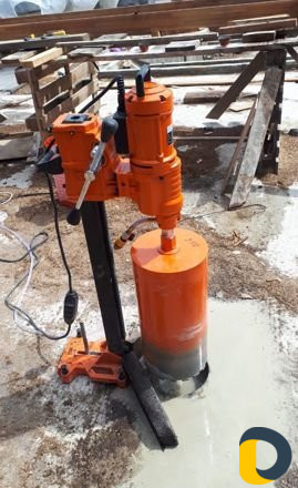 Алмазное сверление(Бурение) отверстий