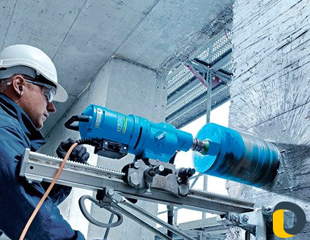 Алмазное сверление и резка стен