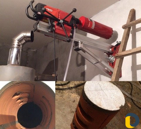 Алмазное сверление И резка стен