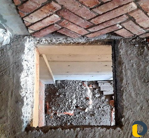 Алмазное сверление, разрушение стен