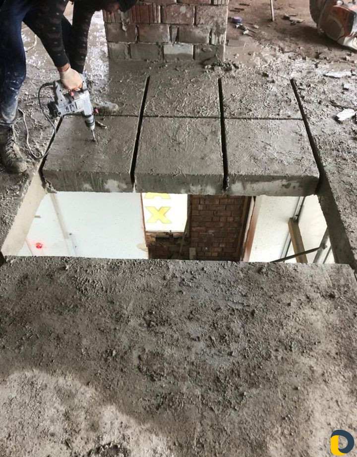 Алмазное сверление резка стен