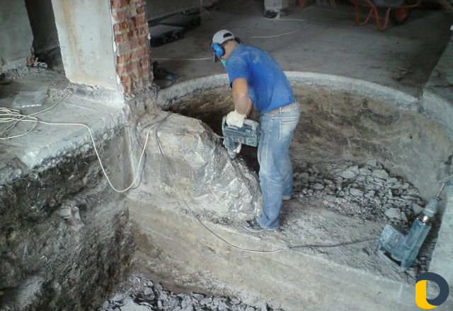 Алмазное сверление резка стен