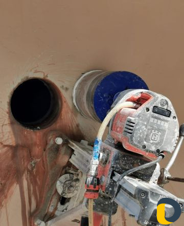 Алмазное сверление резка стен