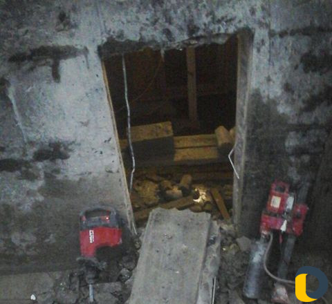 Алмазное сверление резка стен