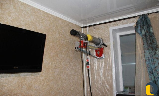 Алмазное сверление Стен