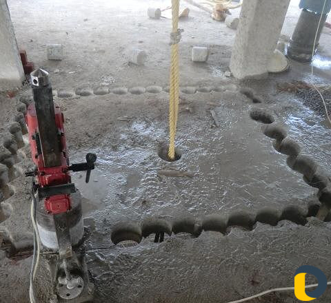 Алмазное сверление