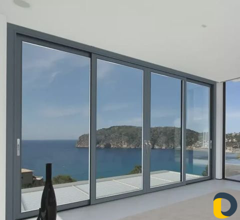 Алюминиевые окна и двери фасады