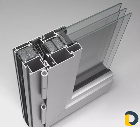 Алюминиевые окна и двери фасады