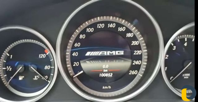 AMG меню на прибор mercedes w211 w212 w204 w218