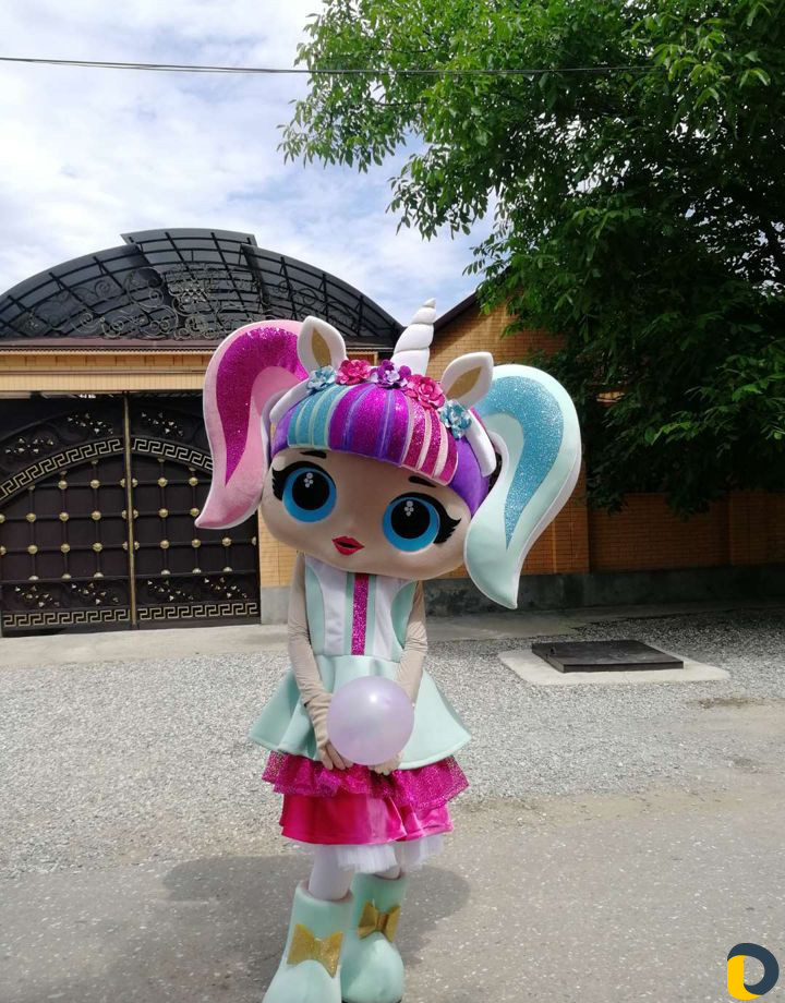 Аниматорные костюмы куклы лол и робота трансформер