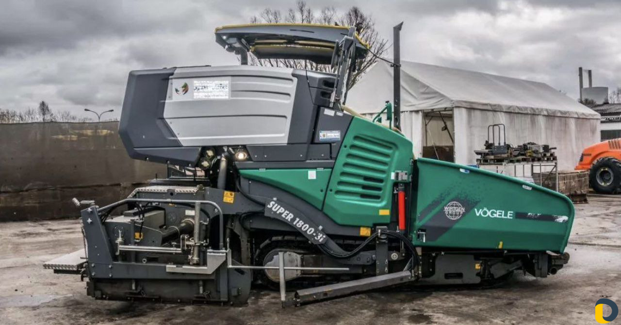 Аренда асфальтоукладчика Vogele 1800-3 SprayJet