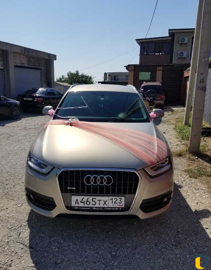 Аренда авто Audi Q3 с водителем