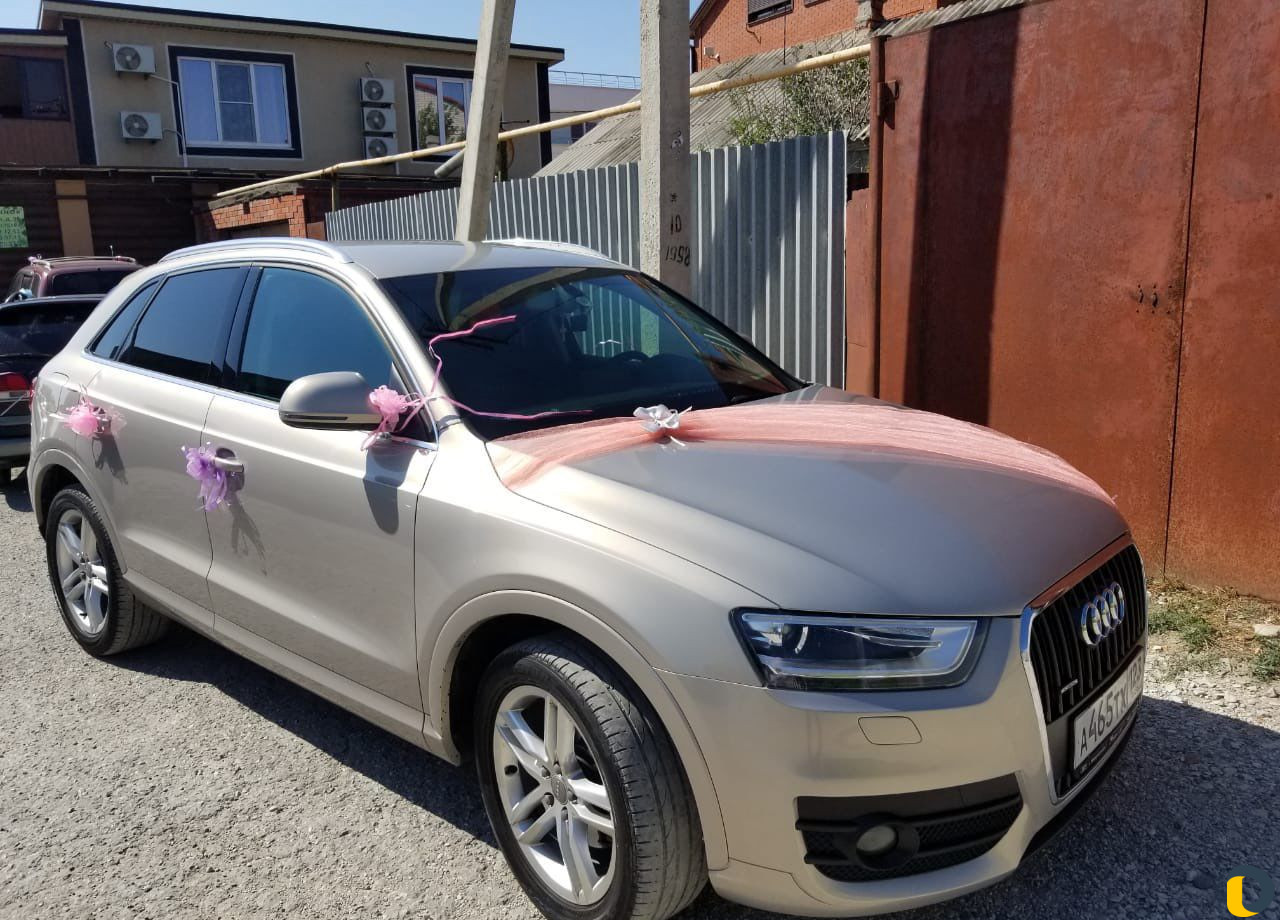 Аренда авто Audi Q3 с водителем