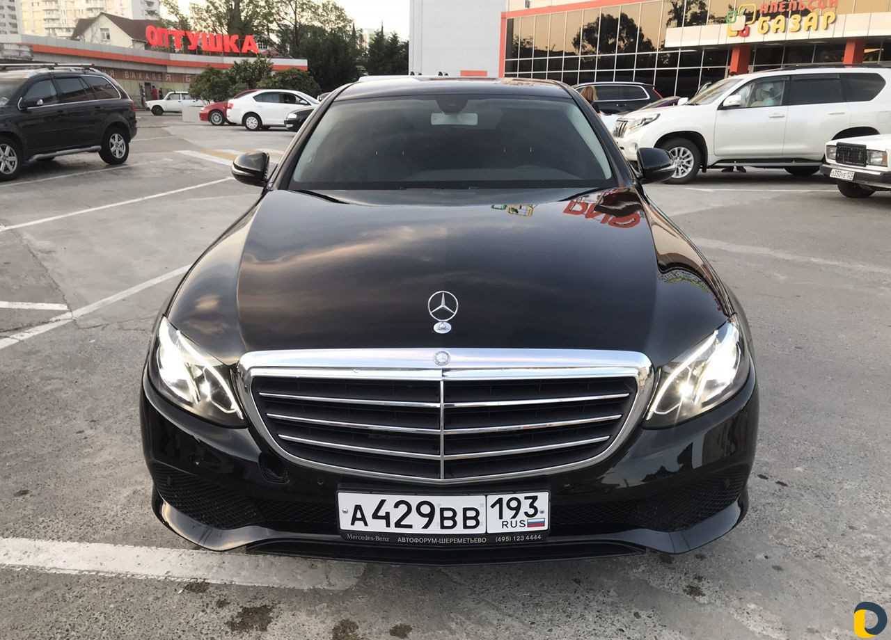 Аренда авто Mercedes E 200 2019 года