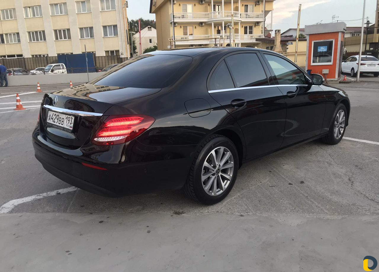 Аренда авто Mercedes E 200 2019 года