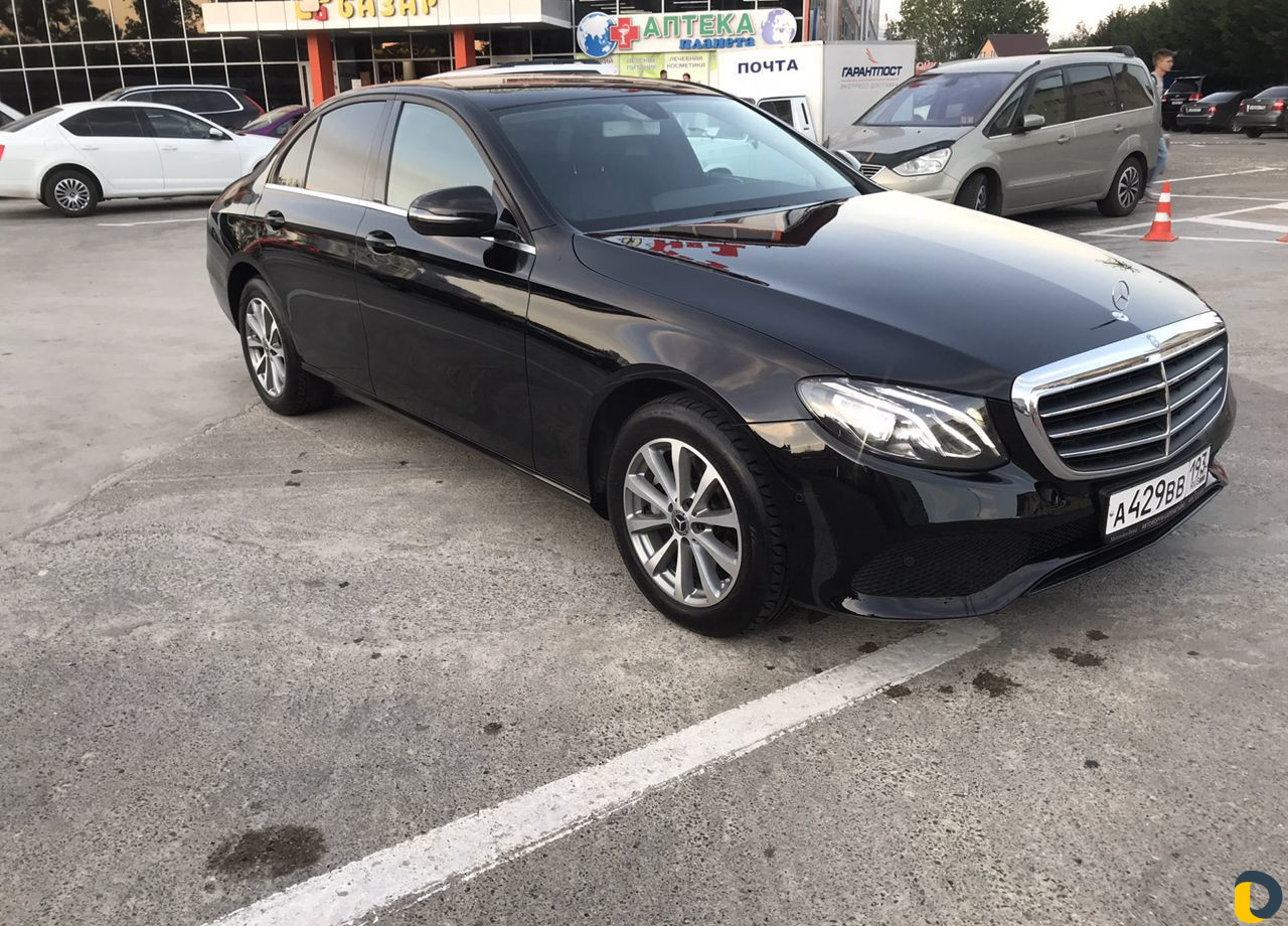 Аренда авто Mercedes E 200 2019 года