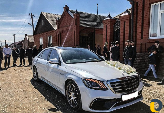 Аренда авто мерседес 221/222 насвадьбу с водителем