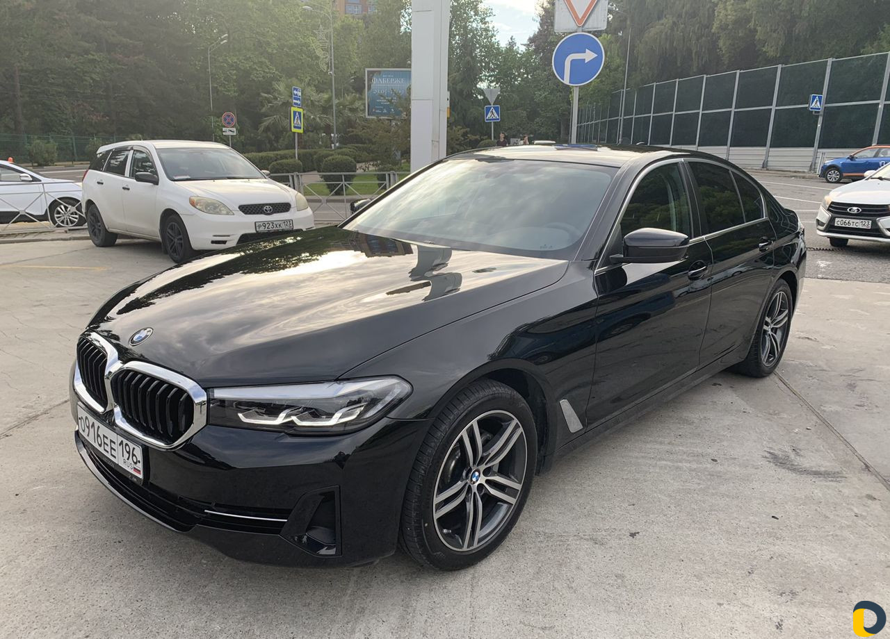Аренда авто новый BMW 520 21 года можно под такси