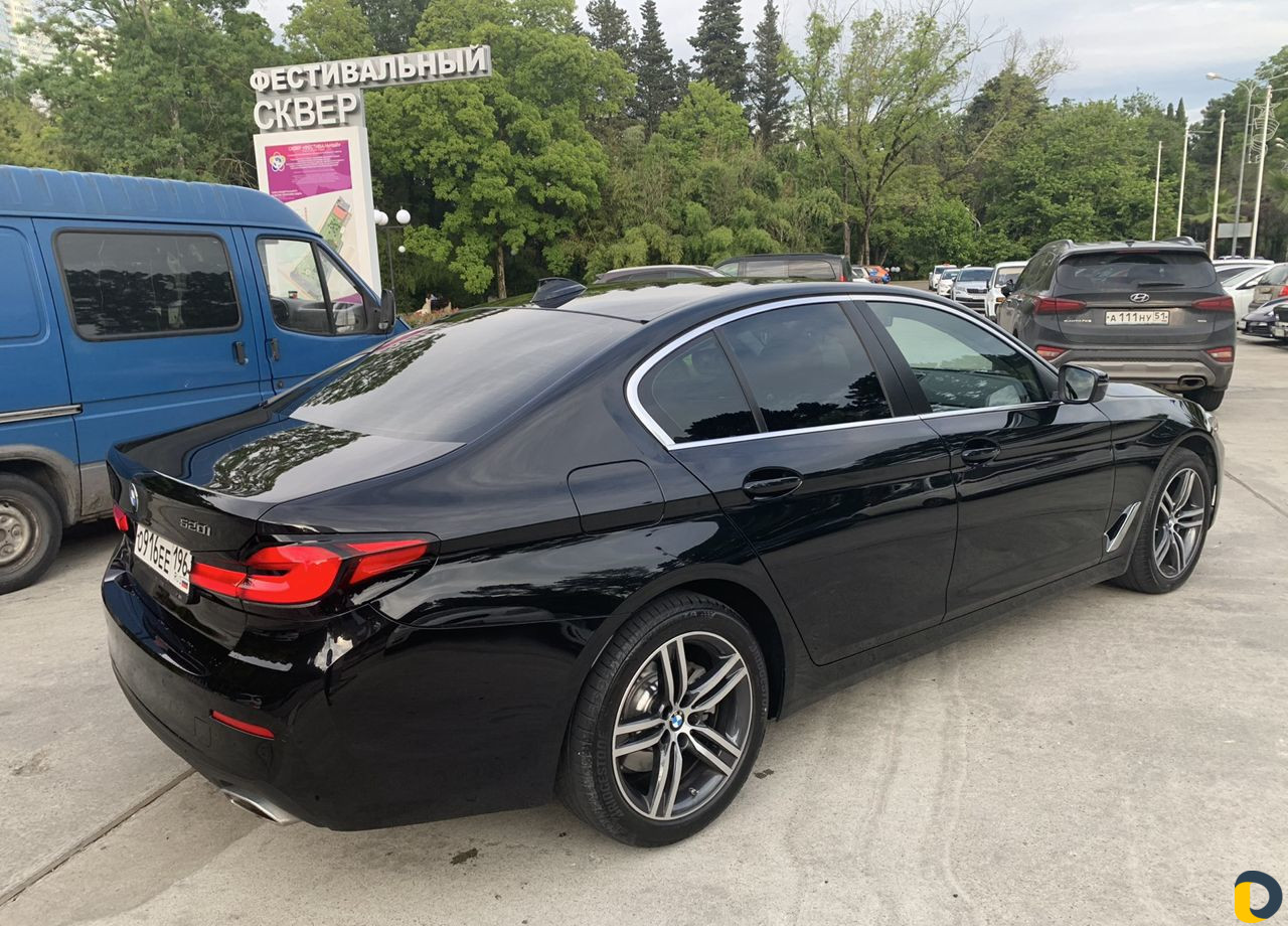 Аренда авто новый BMW 520 21 года можно под такси