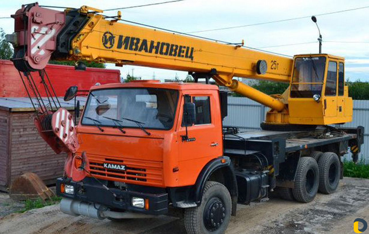 Аренда автокран услуги крана 25