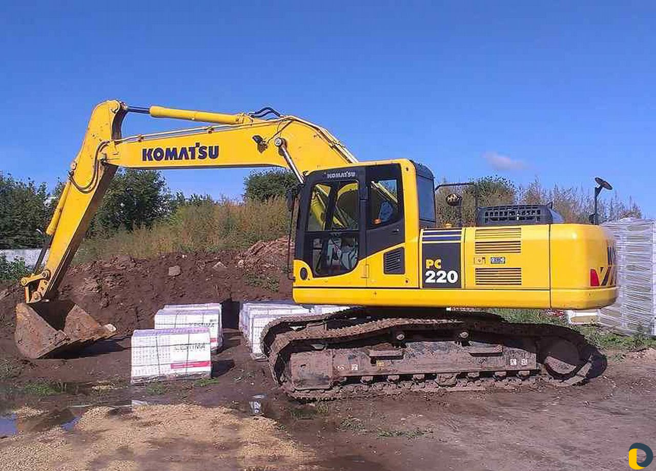 Аренда гусеничного экскаватора Komatsu PC200