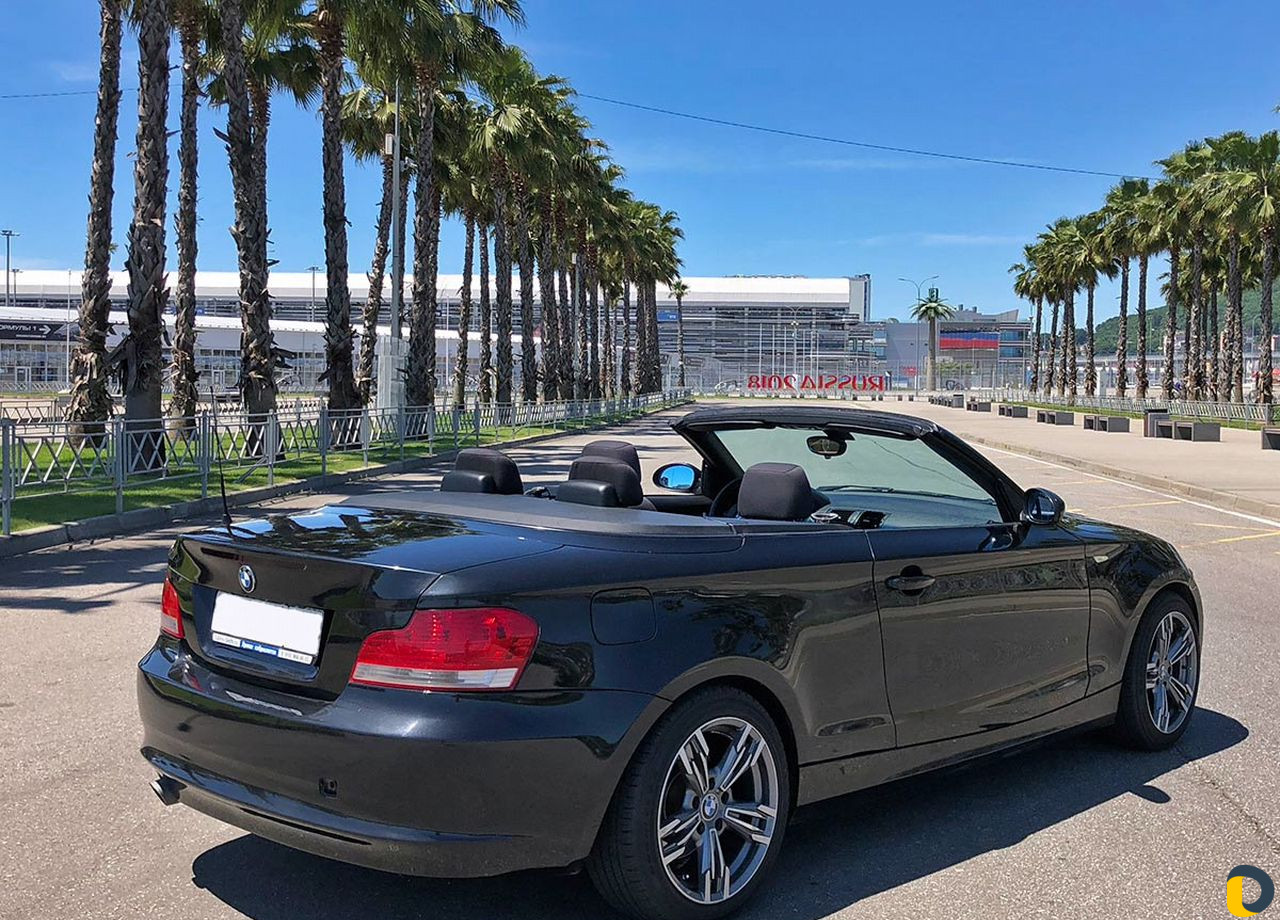 Аренда кабриолета BMW 120i в Сочи и Адлере