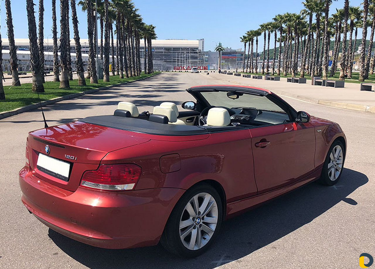 Аренда кабриолета BMW 120i в Сочи и Адлере